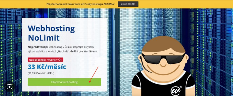 Webhosting Wedos zajímavé slevy, slevové akce, NoLimit hosting a slevové kupony