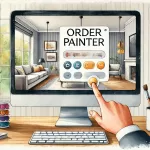 Order room/house/home painter over internet - click and order